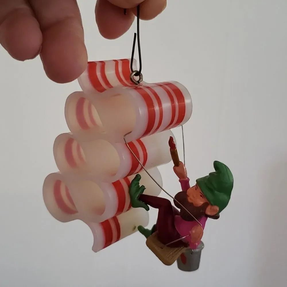 Vintage 1982 Hallmark Keepsake Ornament "Elfin Artist"